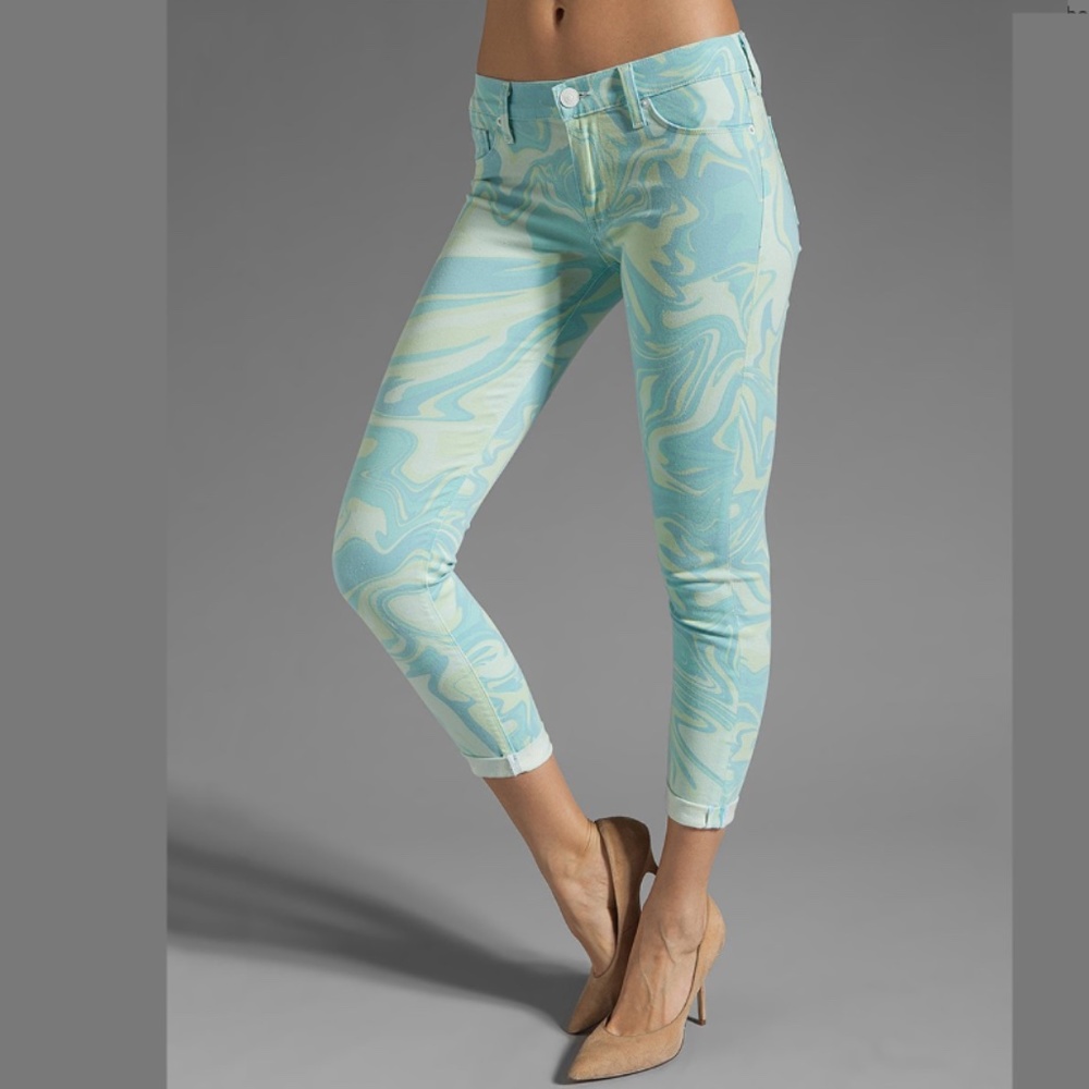 NWT Hudson Crop Harkin Mid Rise Skinny Stretch Jeans - 26